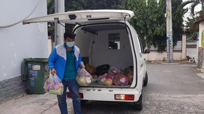 Quỹ tiếp tục hỗ trợ trao qua cho các khu cách ly và bệnh viện trên địa bàn TP.Hồ Chí Minh (02/08/2021)